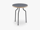 Modern Line Side Table, Pewter