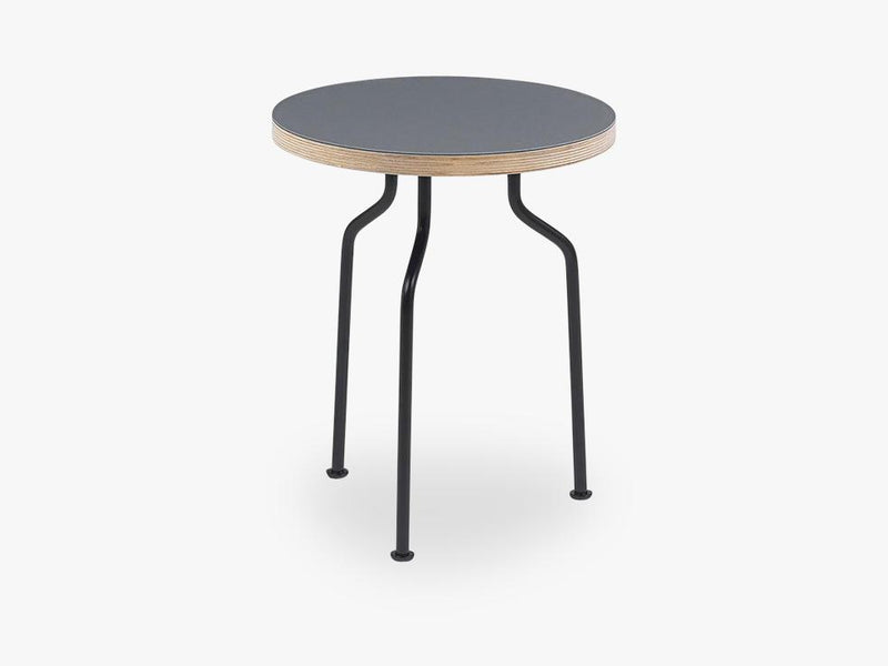 Modern Line Side Table, Pewter