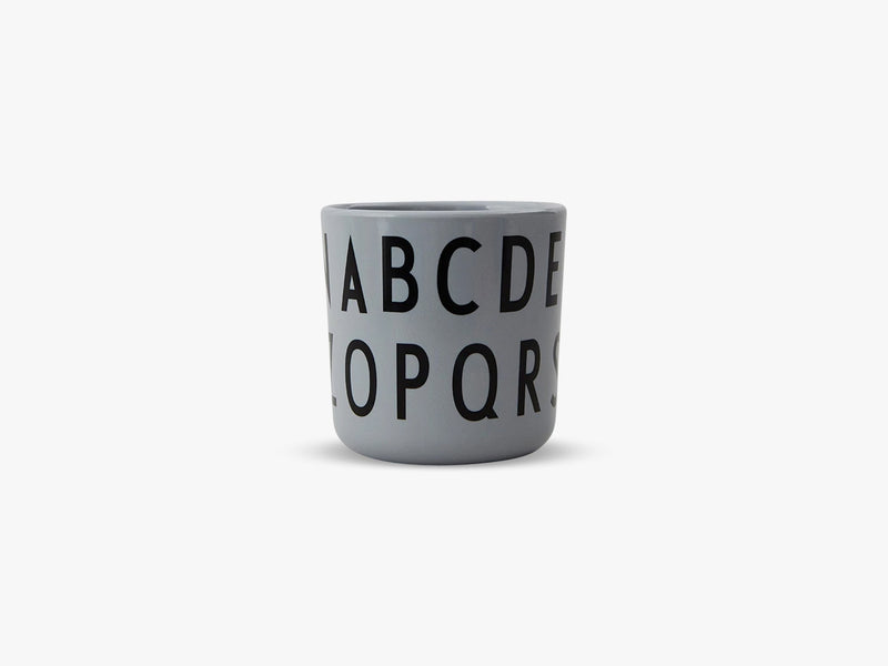 Eat & Learn ABC cup, Cool Grey