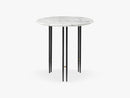 IOI Coffee Table - Ø50, Black/White Marble