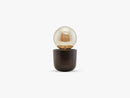 Bordlampe Gleam, Antik brun