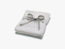 Muslin Cloth Mix 3 Pack, Grey/mint