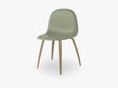 3D Dining Chair - Un-upholstered Oak base, Mistletoe Green shell