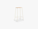 Adam Stool H76, Oak / Sand