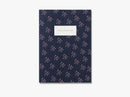Small notebook, floral navy