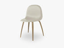 3D Dining Chair - Un-upholstered Oak base, Moon Grey shell