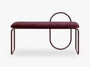 ANGUI bench, bordeaux