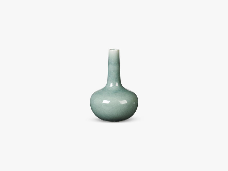 Vase Tiny Tall Keramik, blue mirage