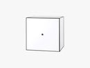 Frame 49 INCL door and shelf, 42x49x49, white stained ash
