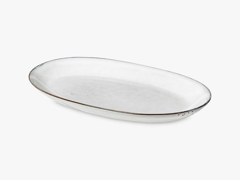 Fad Oval L, Nordic Sand, W18X30Cm