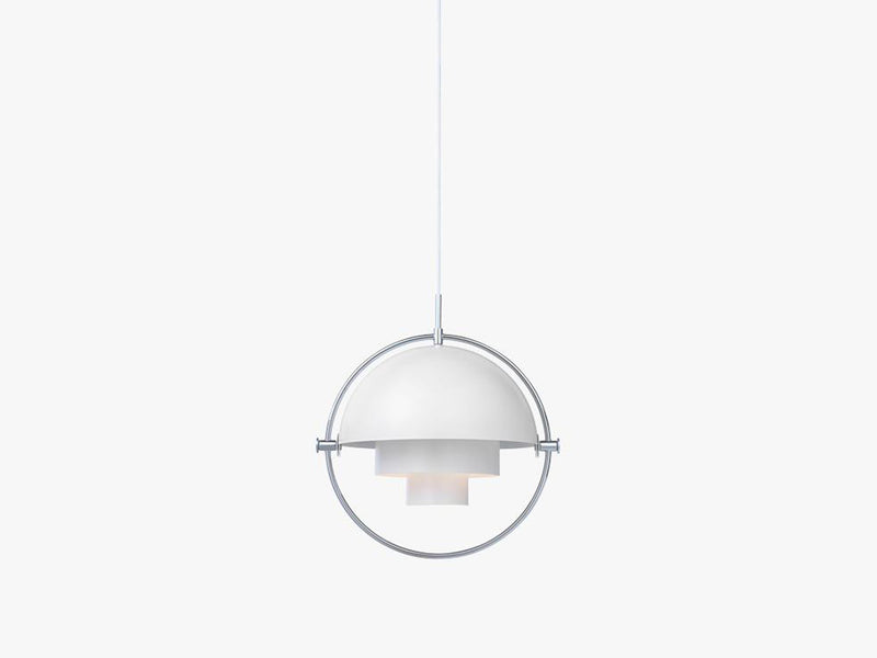 Multi-Lite Pendant - Ø36 - Crome Base, White