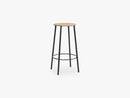 Adam Stool R031 Oak Black, H65