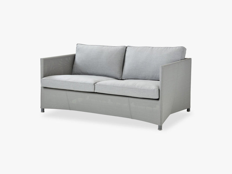 Diamond 2-Pers Sofa, Light Grey