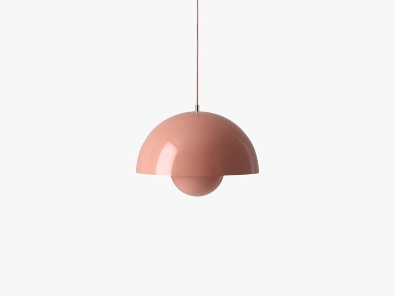 Flowerpot pendant VP7, beige red