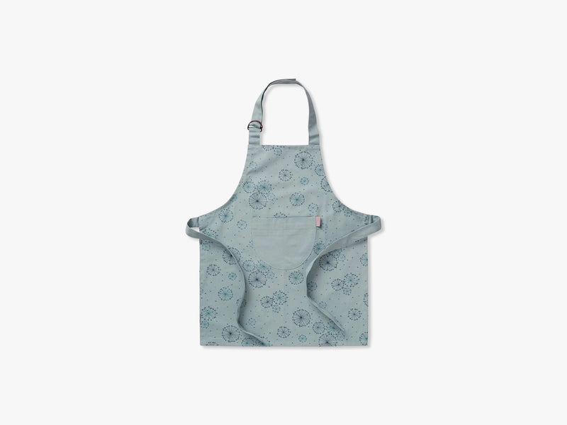 Kids Apron w/ coating, Dandelion Petrol