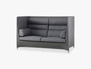 Diamond Highback 2-Pers Sofa, Grey